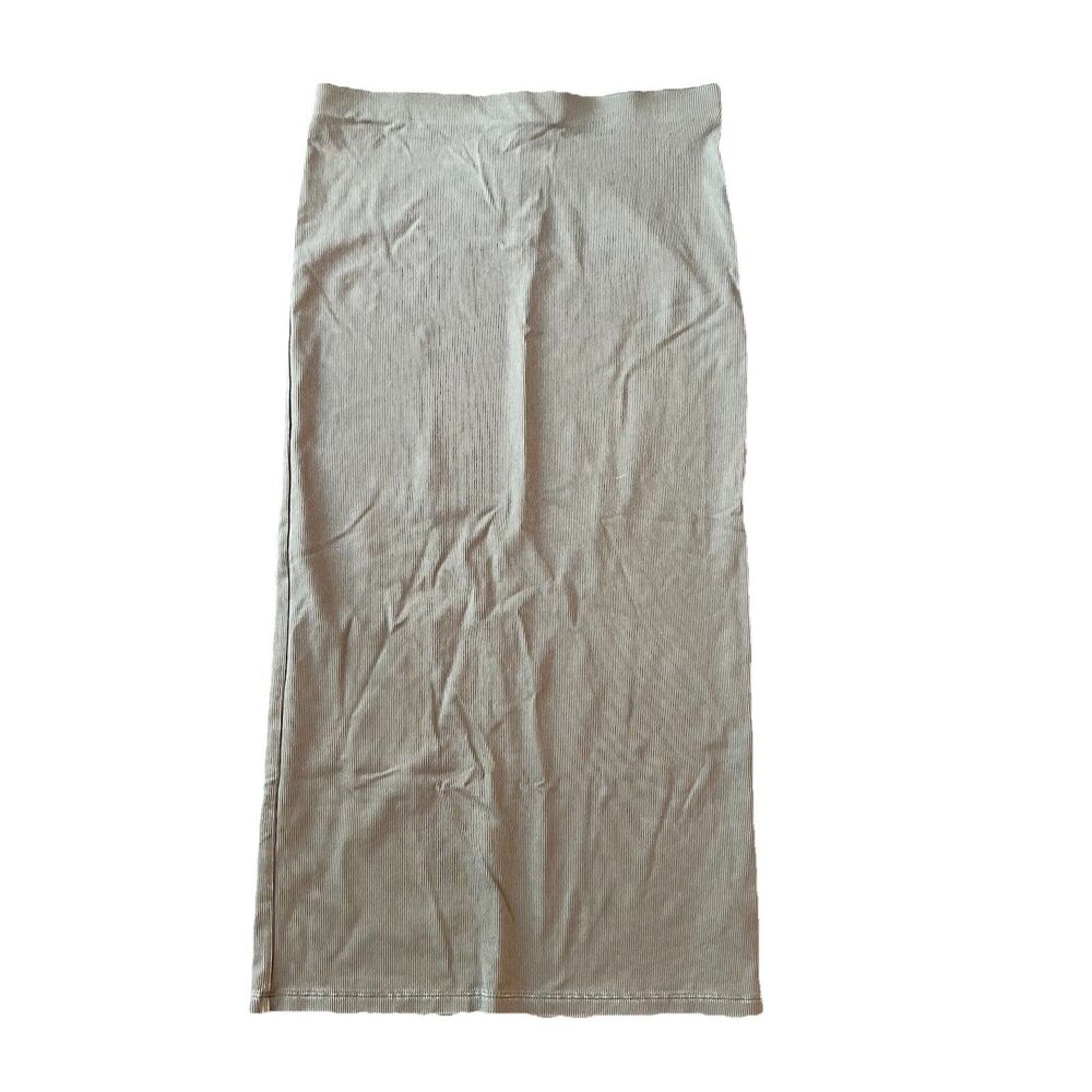 Wild Fable Maxi Skirt Medium Ribbed Pencil Skirt